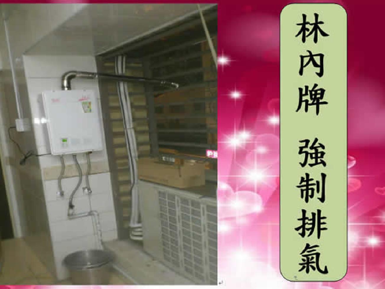 林內牌電熱水器-強制排氣