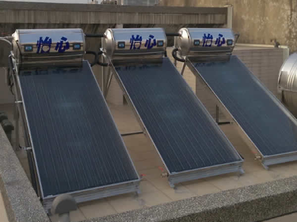 共27台(3桶3片)怡心牌太陽能熱水器